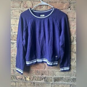 J. Crew Vintage Fleece in Rich Purple